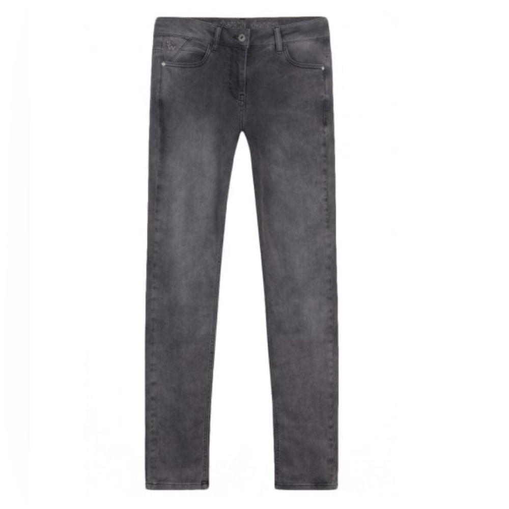 Sandwich Denim Smokey Gray/ Black Soft Slim Fit Skinny